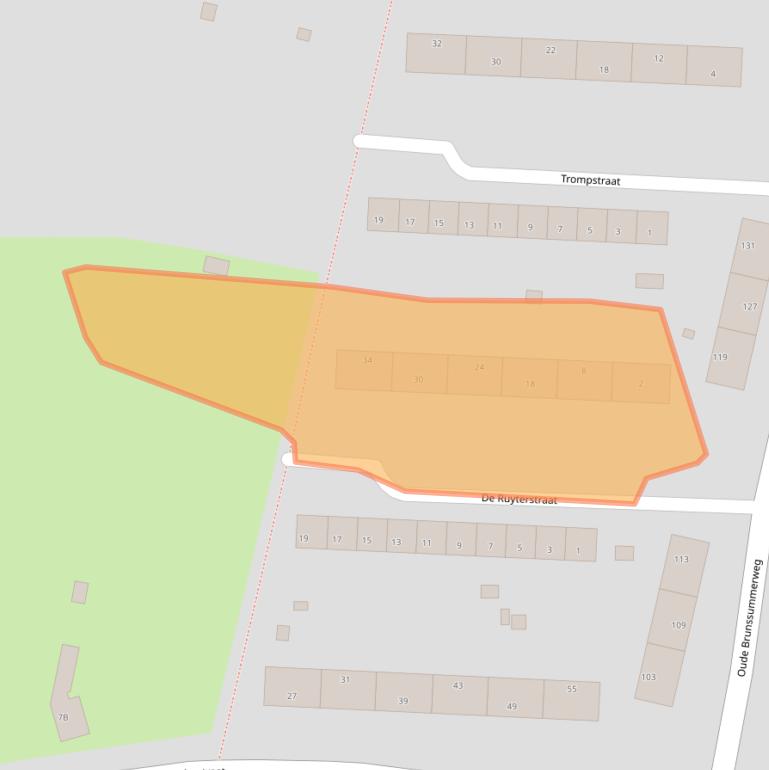 Kaart van postcodegebied 6414SG.