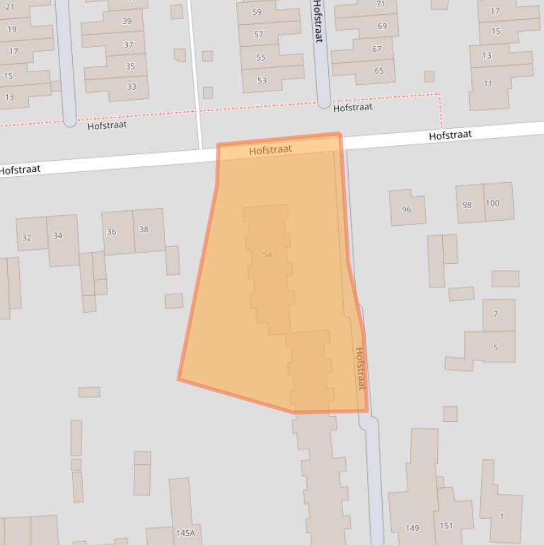 Kaart van postcodegebied 6414SX.