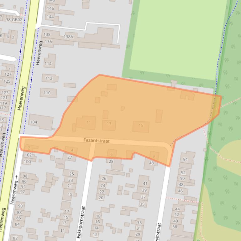 Kaart van postcodegebied 6414VJ.