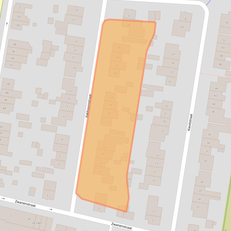 Kaart van postcodegebied 6414VM.