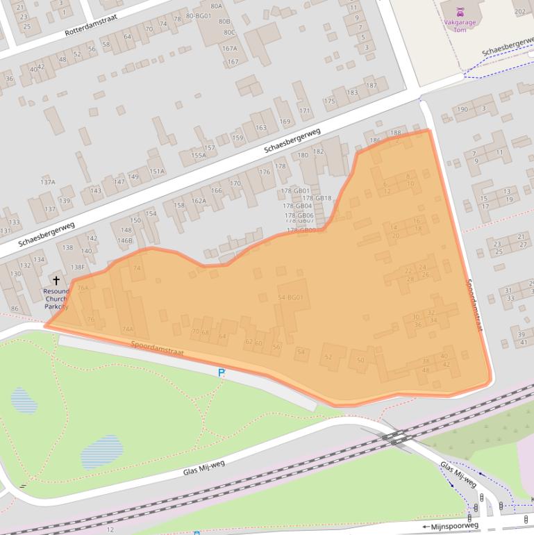 Kaart van postcodegebied 6415AR.