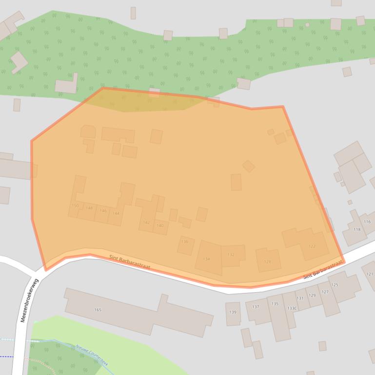 Kaart van postcodegebied 6415RZ.