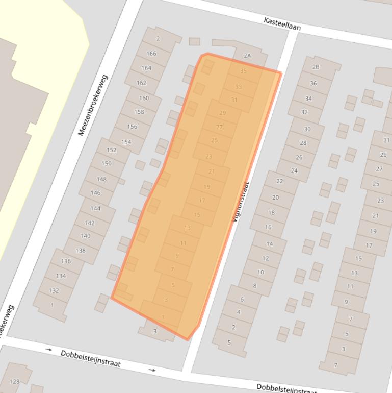 Kaart van postcodegebied 6415SJ.
