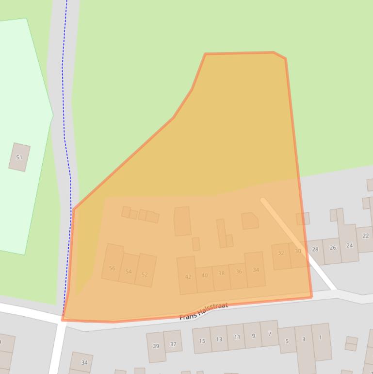 Kaart van postcodegebied 6415TJ.