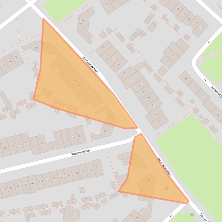Kaart van postcodegebied 6416VR.