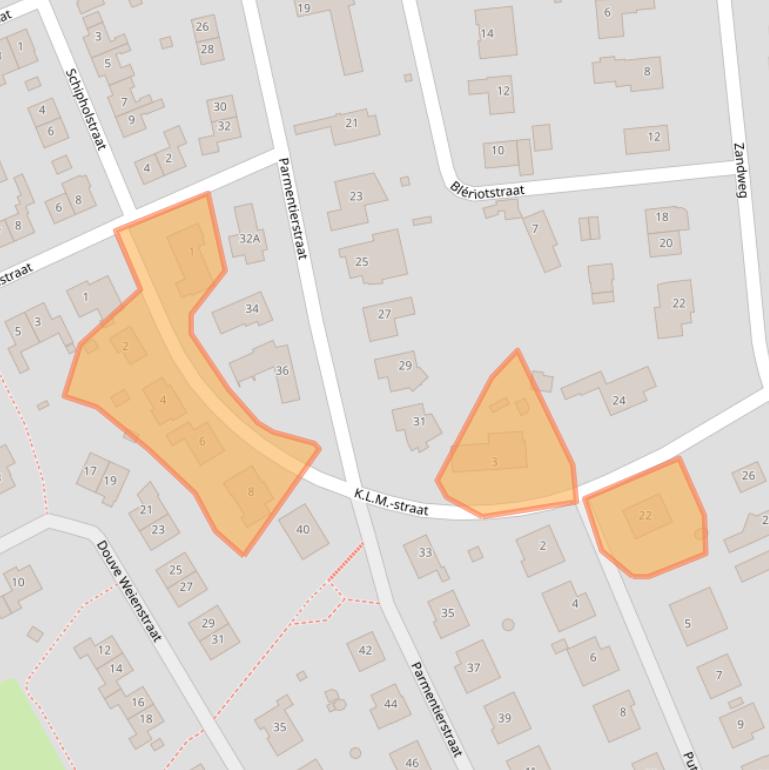 Kaart van postcodegebied 6417AW.