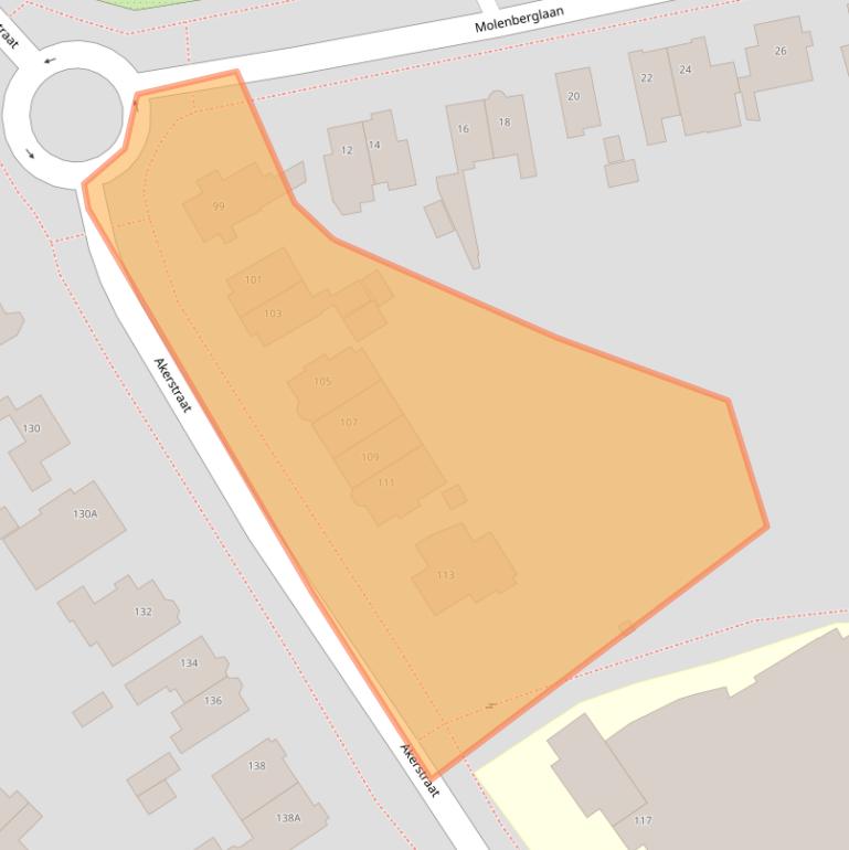 Kaart van postcodegebied 6417BL.