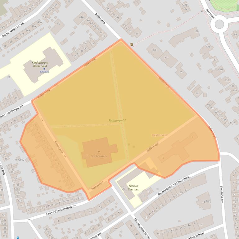 Kaart van postcodegebied 6417CL.