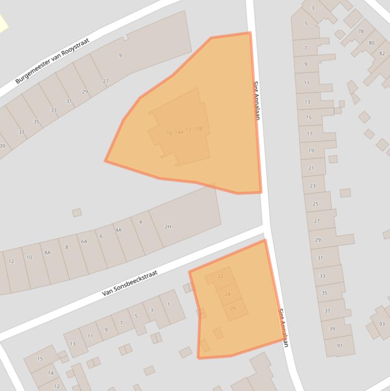 Kaart van postcodegebied 6417CR.