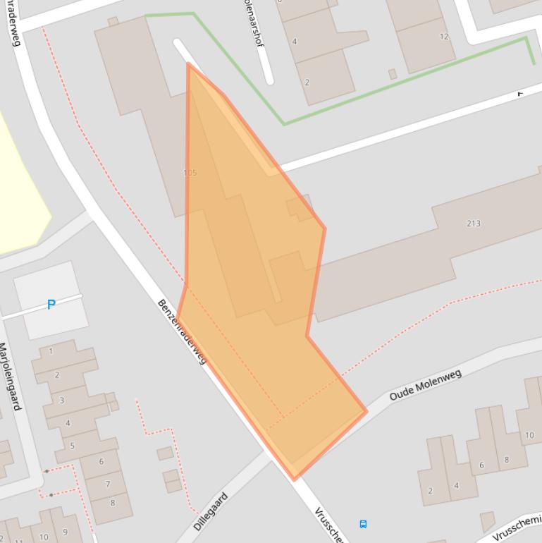 Kaart van postcodegebied 6417GV.