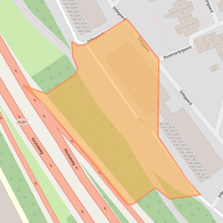 Kaart van postcodegebied 6417HN.