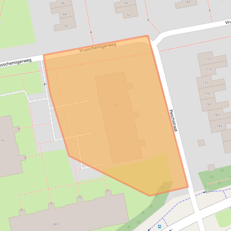 Kaart van postcodegebied 6417PZ.