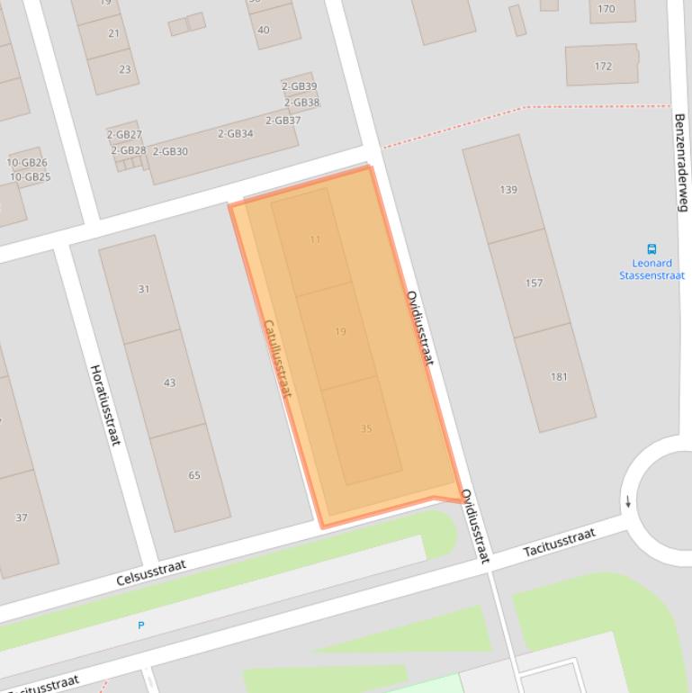 Kaart van postcodegebied 6417TG.