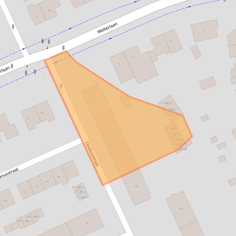 Kaart van postcodegebied 6417VR.