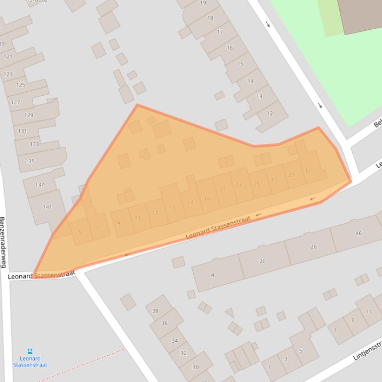 Kaart van postcodegebied 6417XN.