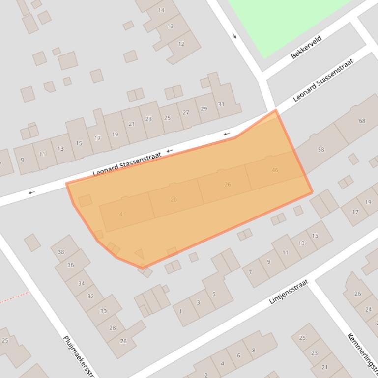 Kaart van postcodegebied 6417XP.