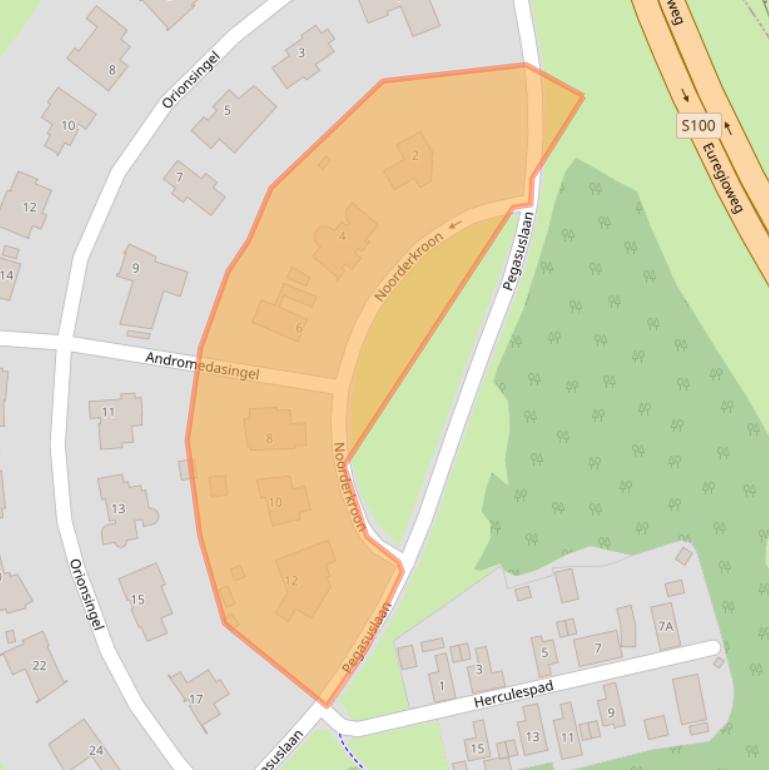 Kaart van postcodegebied 6418KL.