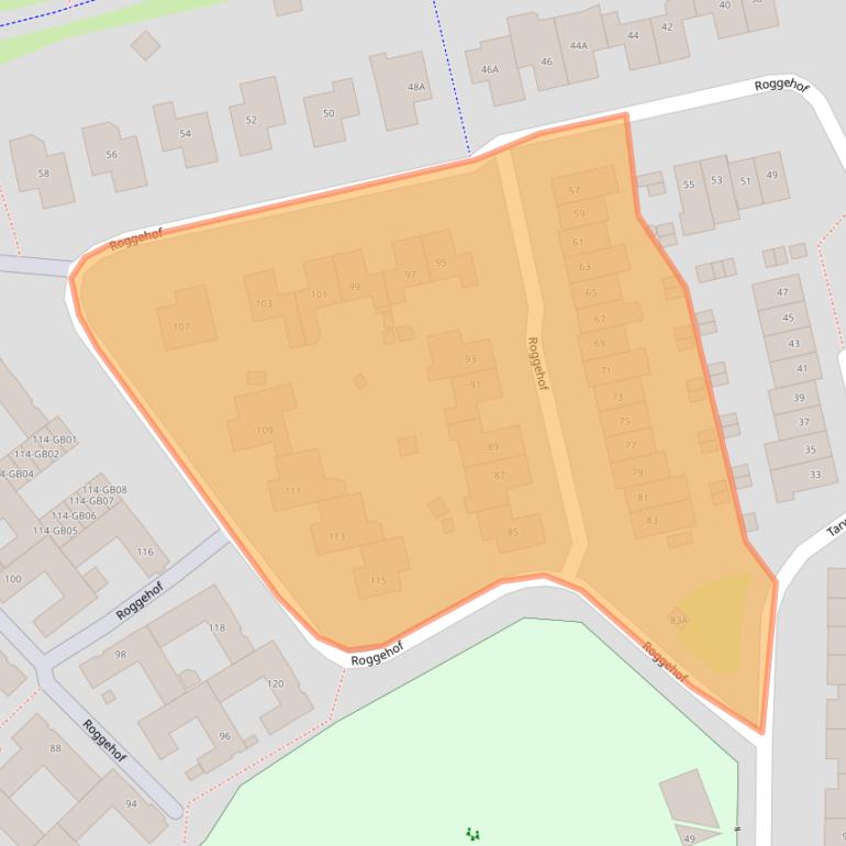 Kaart van postcodegebied 6418KR.