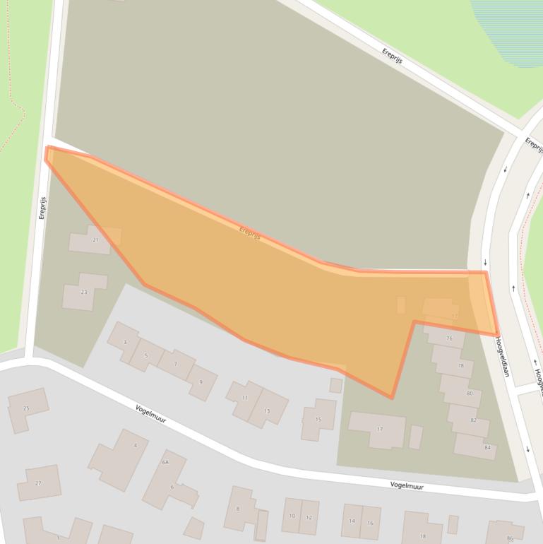 Kaart van postcodegebied 6418NS.