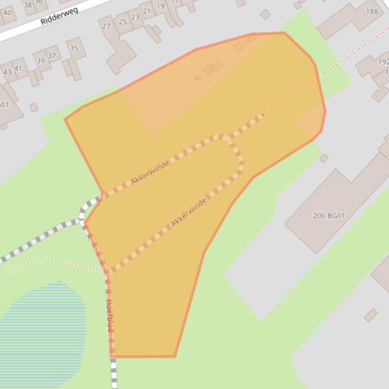 Kaart van postcodegebied 6418PZ.