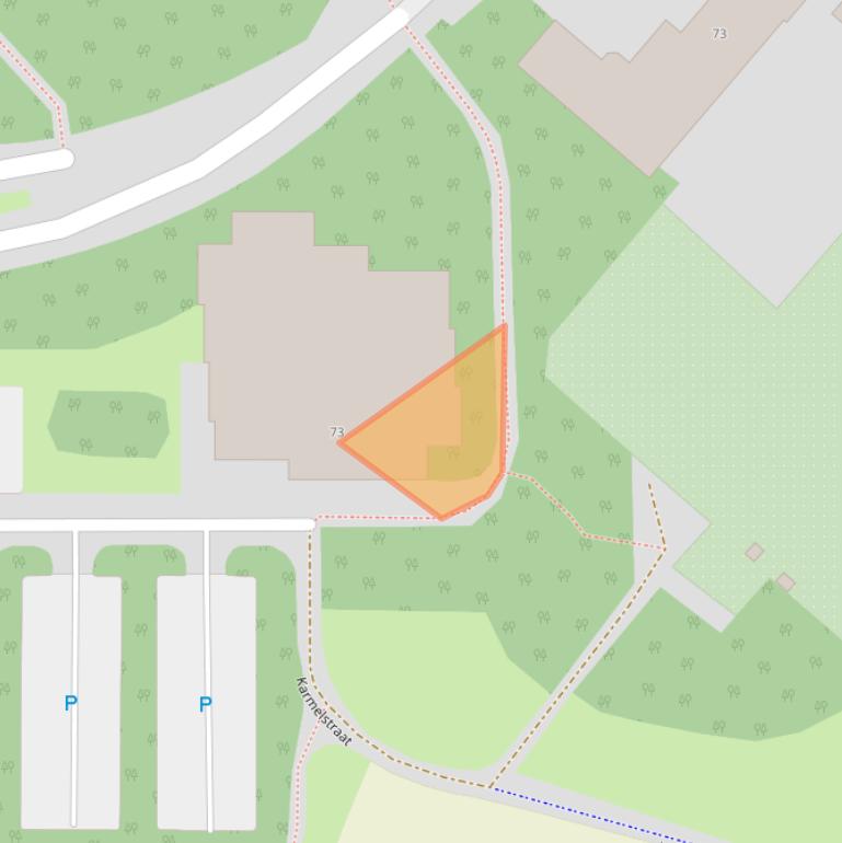 Kaart van postcodegebied 6418VS.