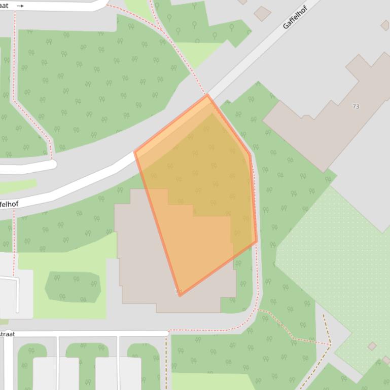 Kaart van postcodegebied 6418VT.