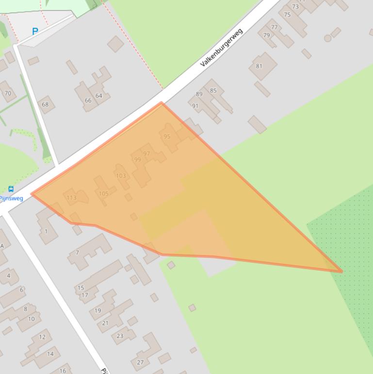 Kaart van postcodegebied 6419AR.