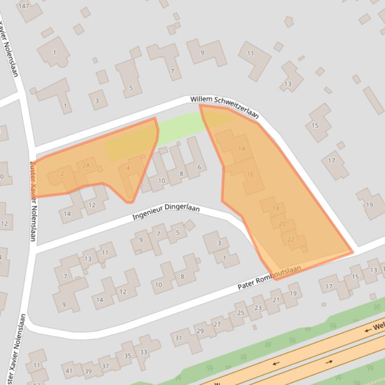 Kaart van postcodegebied 6419BB.
