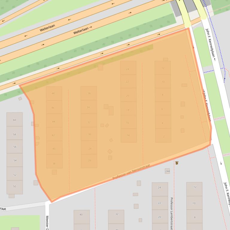 Kaart van postcodegebied 6419BH.