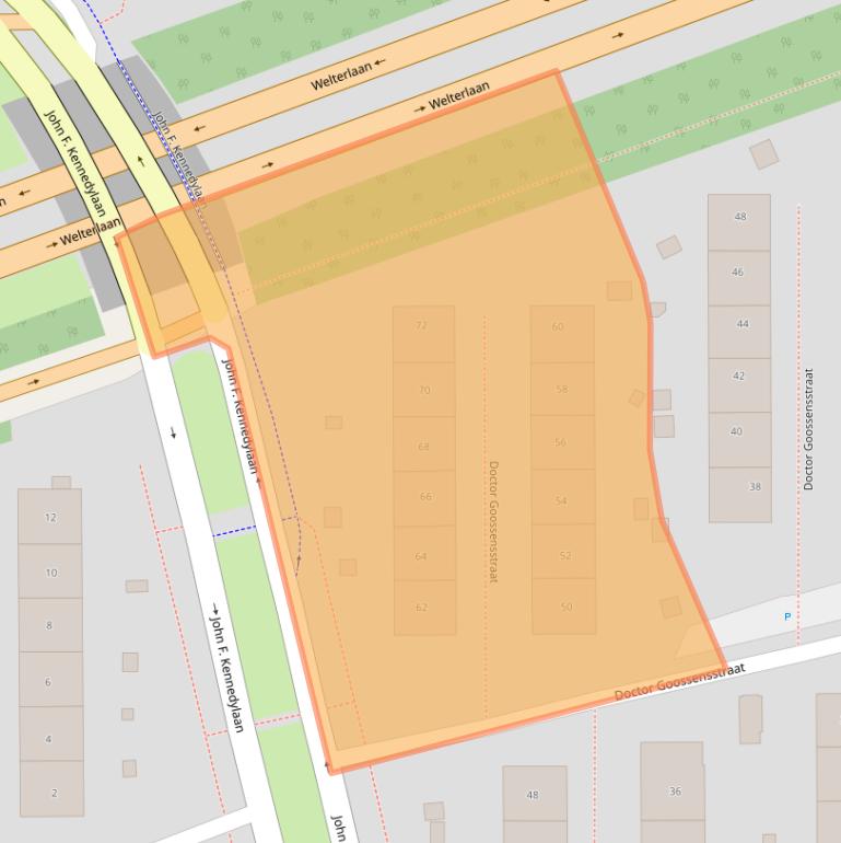 Kaart van postcodegebied 6419CG.