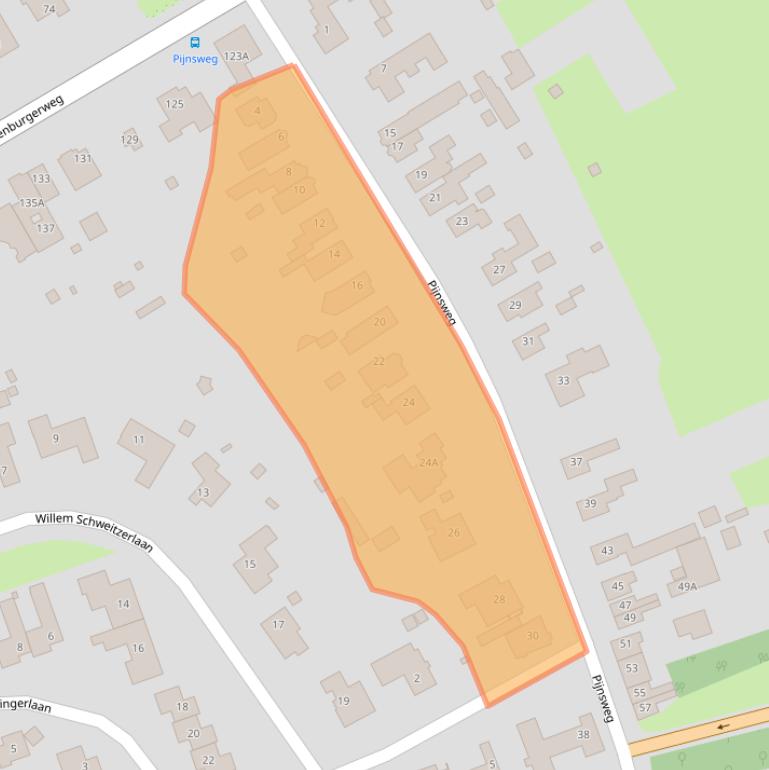 Kaart van postcodegebied 6419CL.