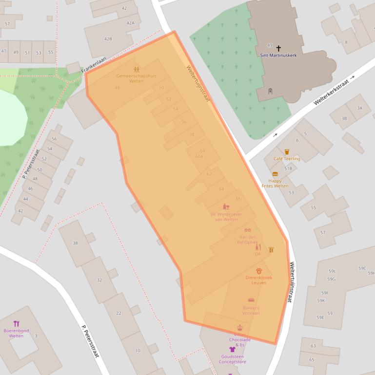 Kaart van postcodegebied 6419CV.