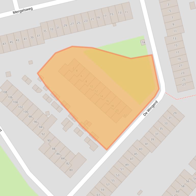 Kaart van postcodegebied 6419EN.