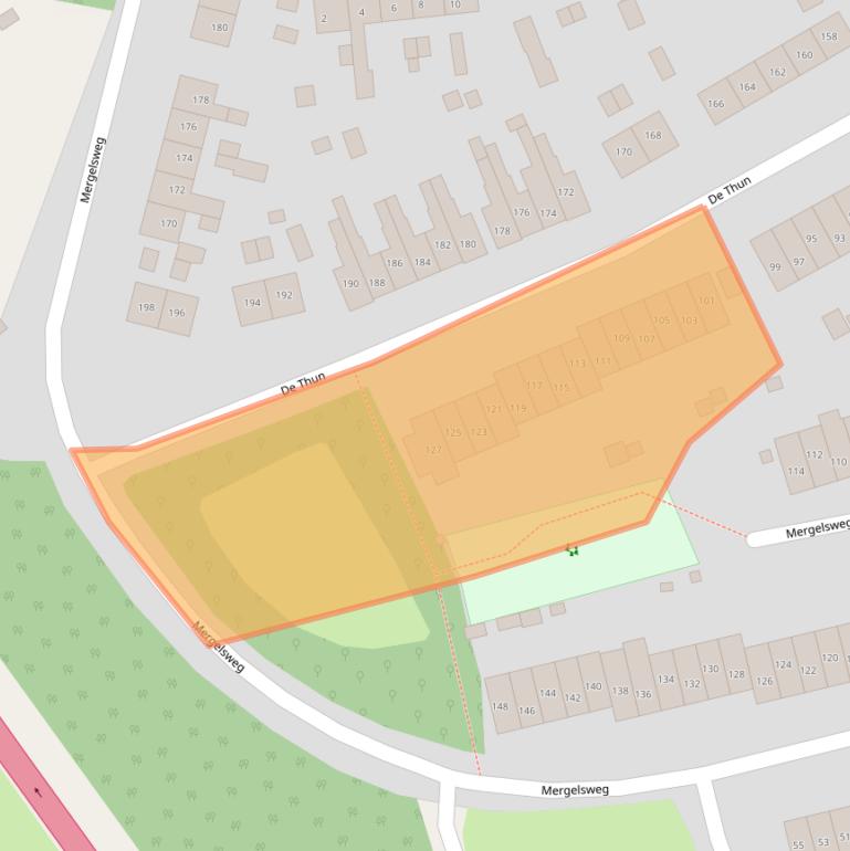 Kaart van postcodegebied 6419XG.