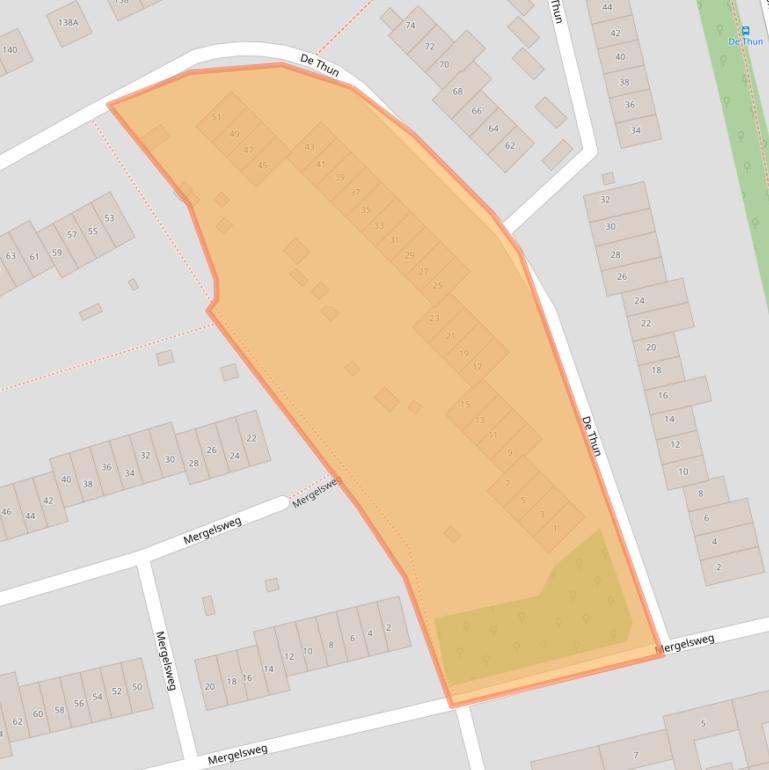 Kaart van postcodegebied 6419XL.
