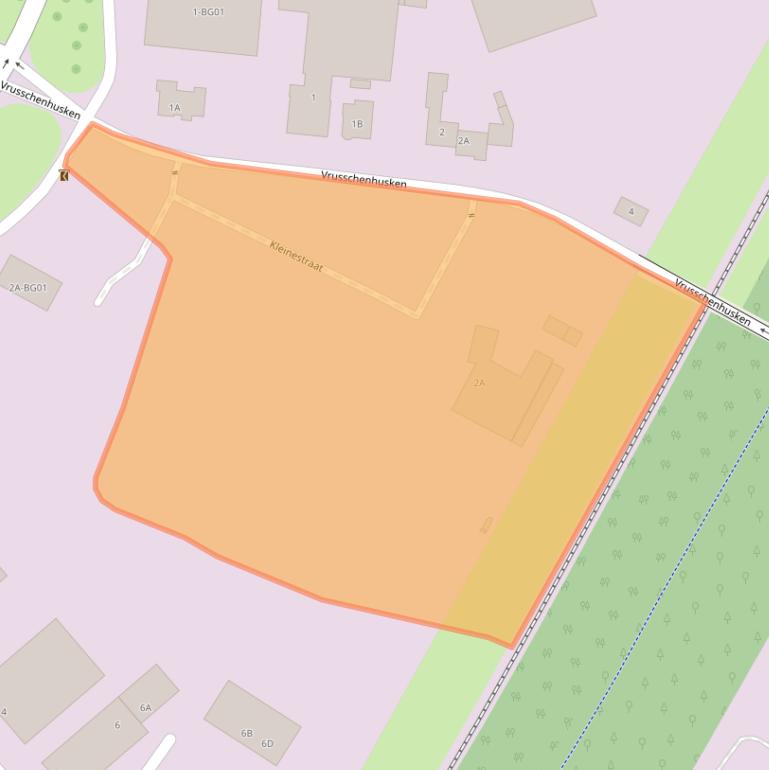 Kaart van postcodegebied 6422PS.