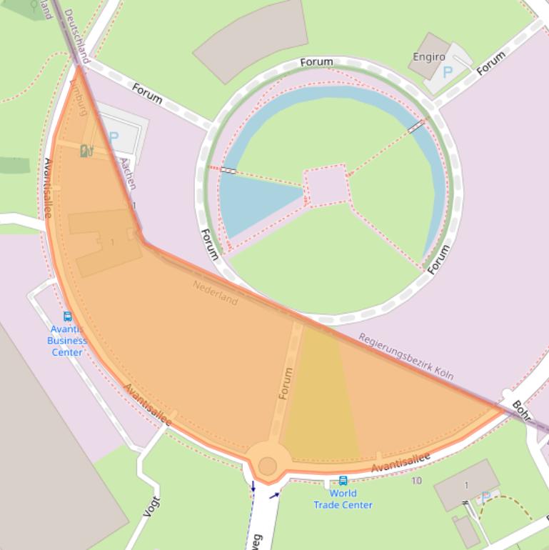 Kaart van postcodegebied 6422RM.