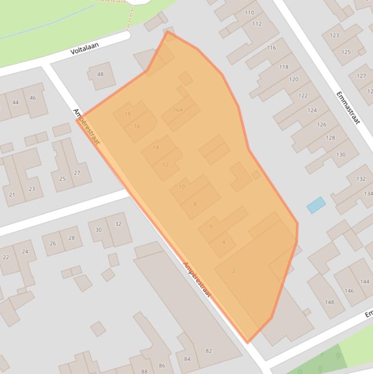 Kaart van postcodegebied 6431CN.