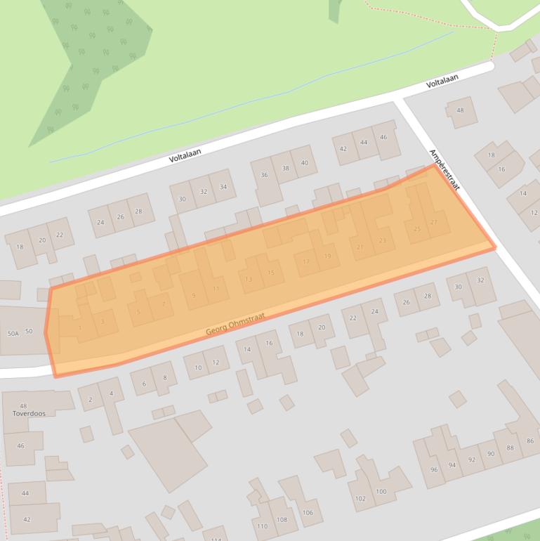 Kaart van postcodegebied 6431CP.