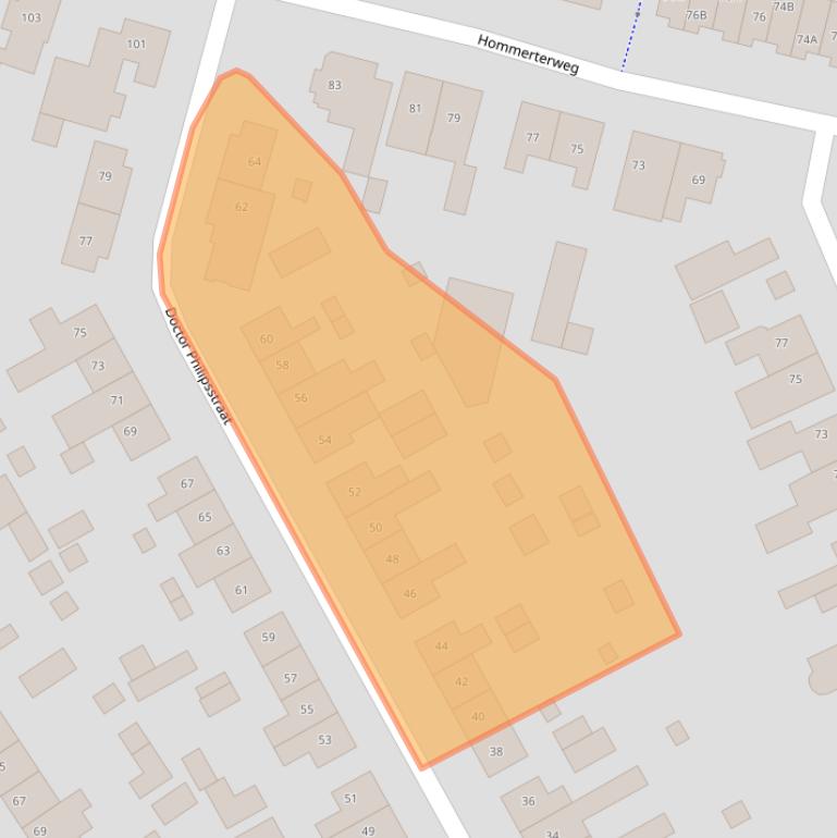 Kaart van postcodegebied 6431EG.