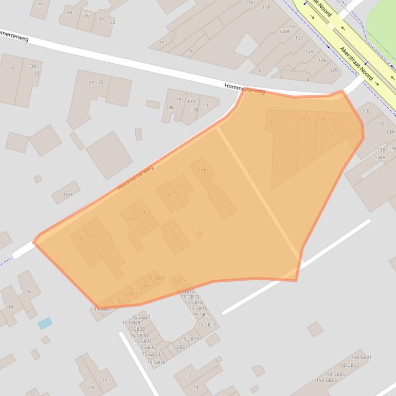 Kaart van postcodegebied 6431EP.