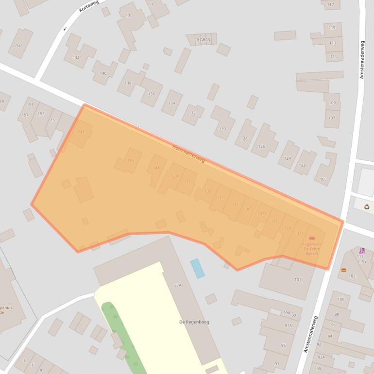 Kaart van postcodegebied 6431ET.