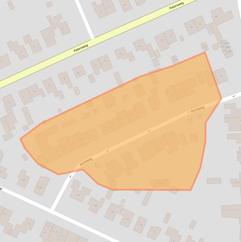 Kaart van postcodegebied 6431GA.