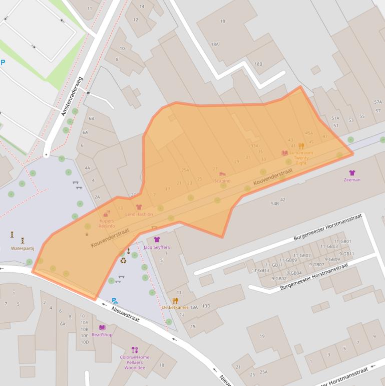 Kaart van postcodegebied 6431HA.