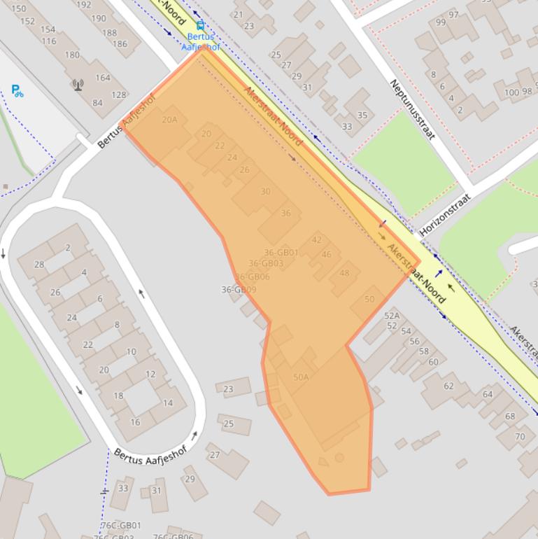 Kaart van postcodegebied 6431HM.