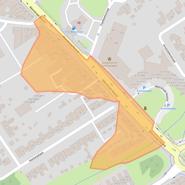 Kaart van postcodegebied 6431HR.