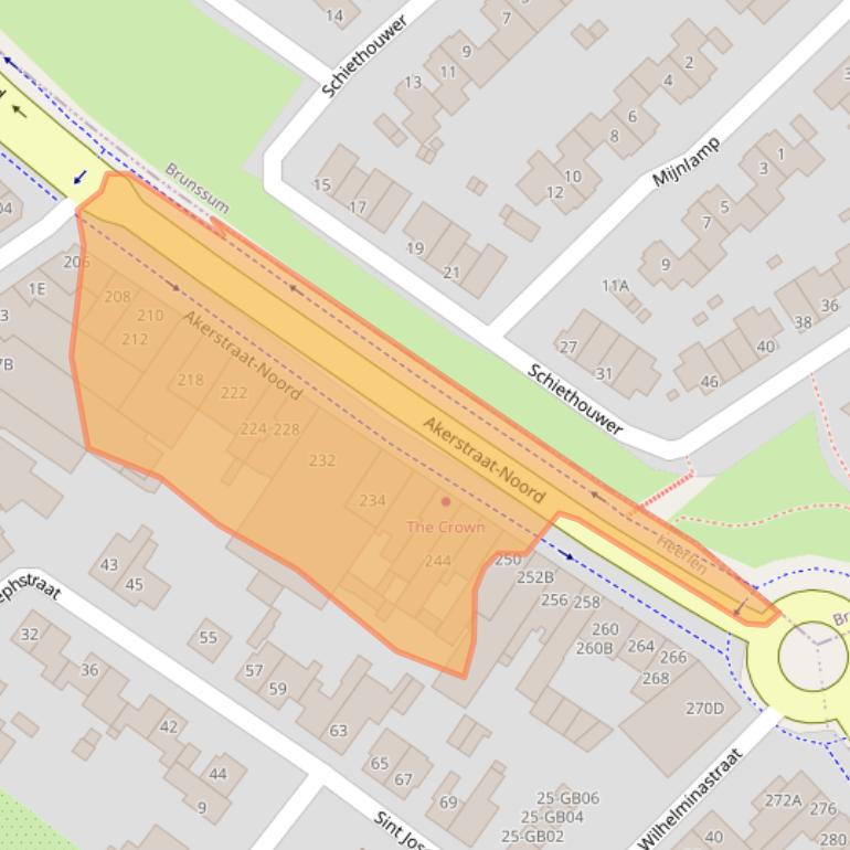 Kaart van postcodegebied 6431HT.