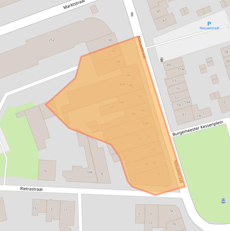 Kaart van postcodegebied 6431KV.