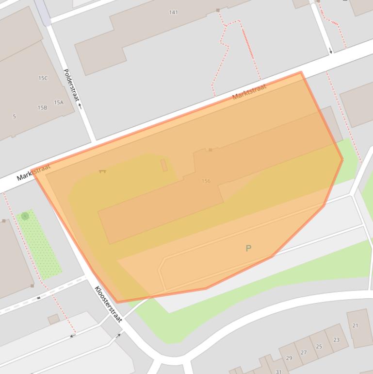 Kaart van postcodegebied 6431LS.