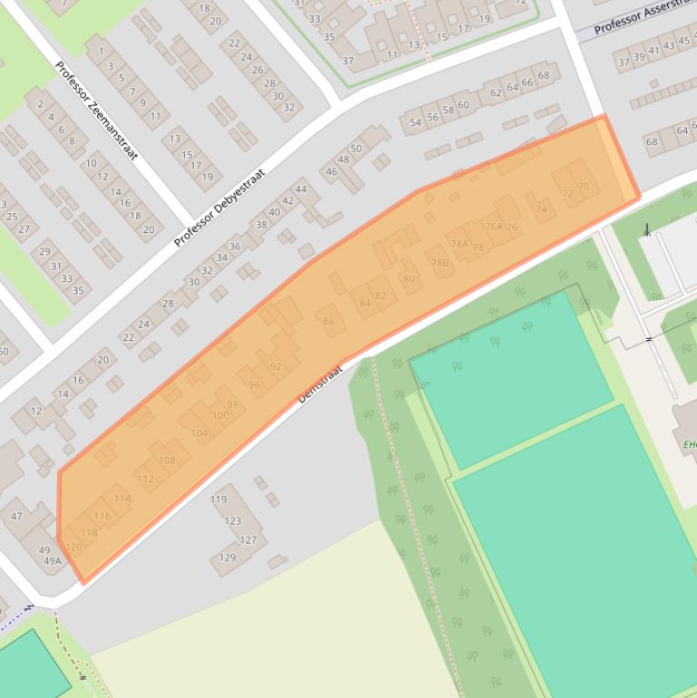 Kaart van postcodegebied 6431TG.